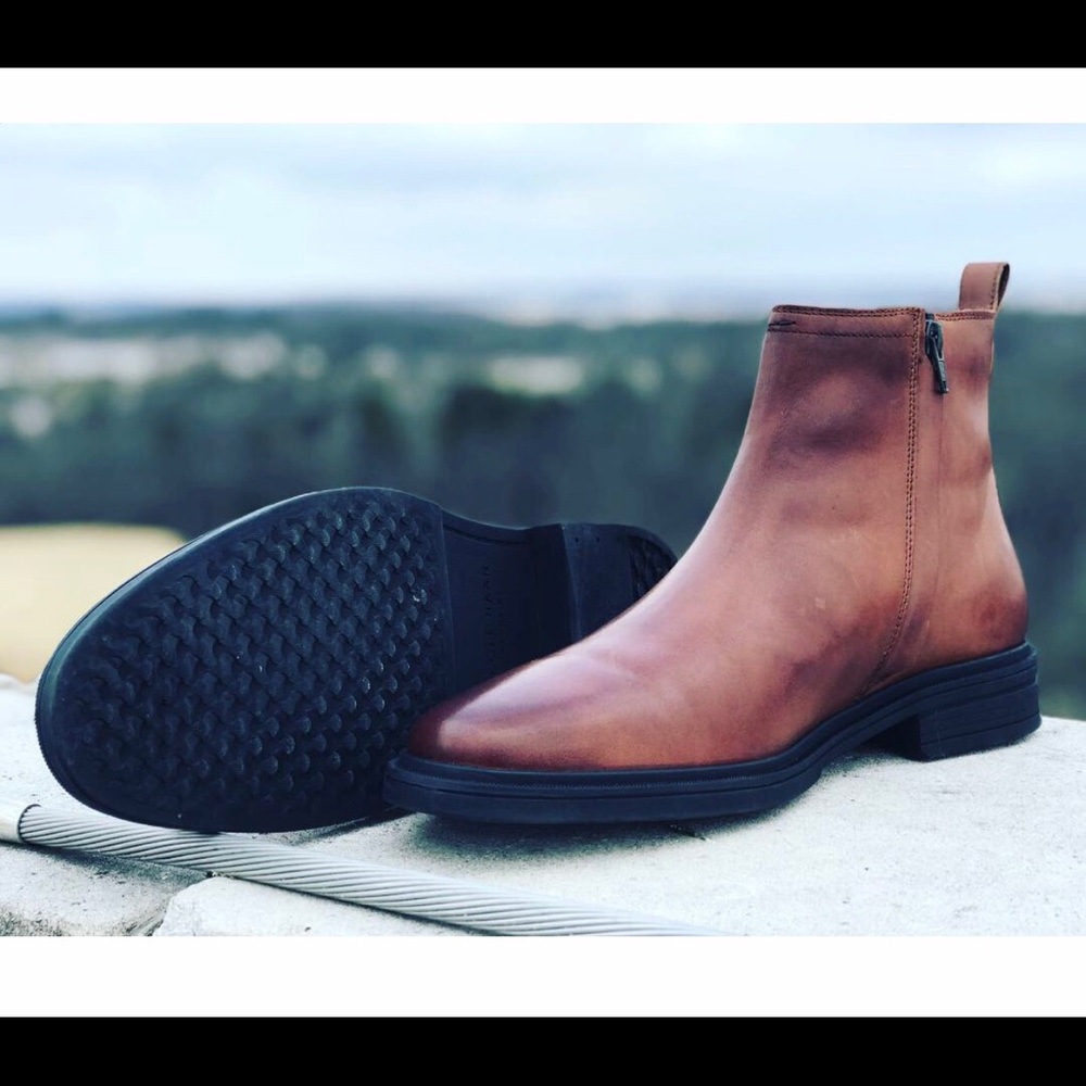 Cole Haan Bernard zip boot men 10.5